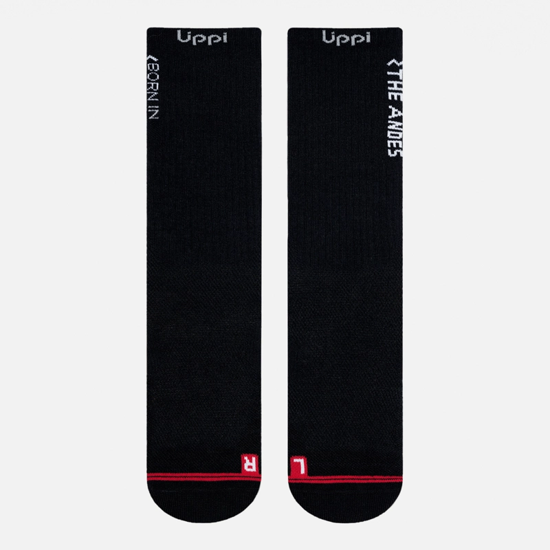 CALCETINES MUJER TREKKING LIGHT SOCKS NEGRO LIPPI V26 - 2