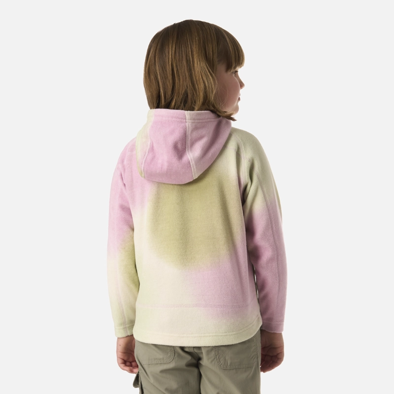 POLAR NIÑA COLD DAY THERM-PRO HOODY JACKET GRIS CLARO/VERDE LIPPI V26 - 3