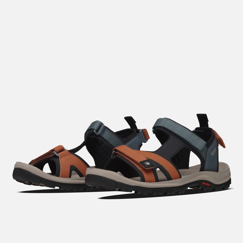 SANDALIA HOMBRE GO OUT AZUL / NARANJA LIPPI - 2