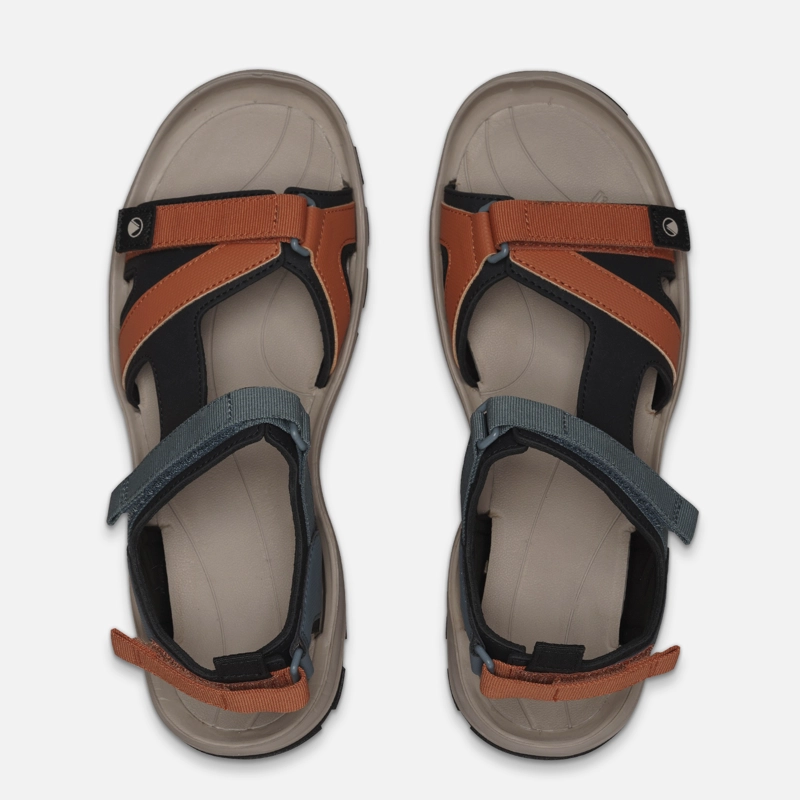 SANDALIA HOMBRE GO OUT AZUL / NARANJA LIPPI - 4
