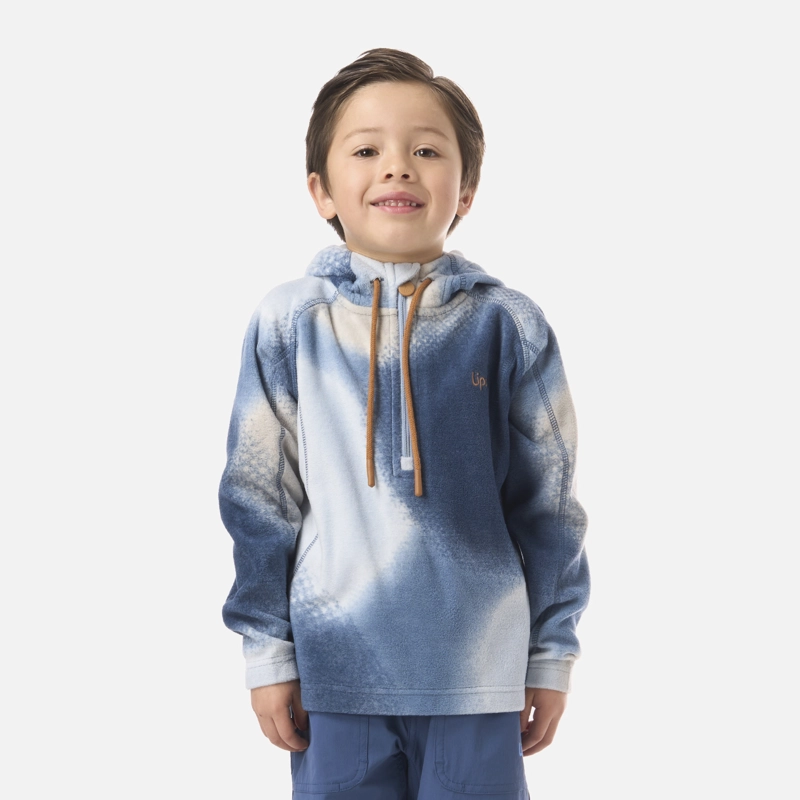 POLAR NIÑO COLD DAY THERM-PRO HOODY JACKET AZUL PIEDRA LIPPI - 1