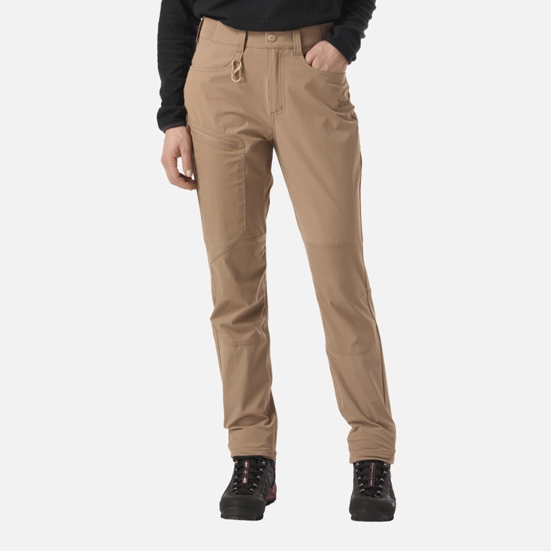 PANTALON MUJER LENNOX Q-DRY SLIM FIT PANTS CANELA LIPPI V26 - 1