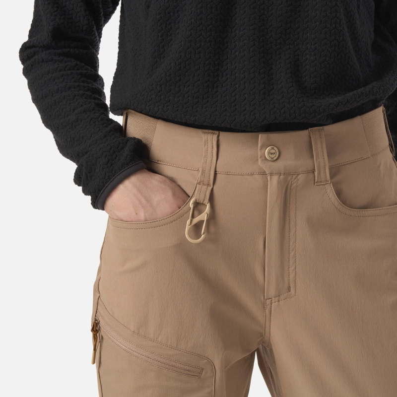 PANTALON MUJER LENNOX Q-DRY SLIM FIT PANTS CANELA LIPPI V26 - 4