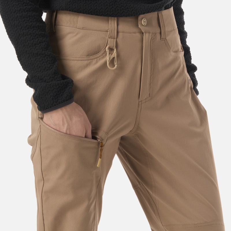 PANTALON MUJER LENNOX Q-DRY SLIM FIT PANTS CANELA LIPPI V26 - 5