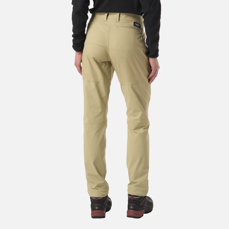 PANTALON MUJER LENNOX Q-DRY SLIM FIT PANTS VERDE OLIVA LIPPI - 3