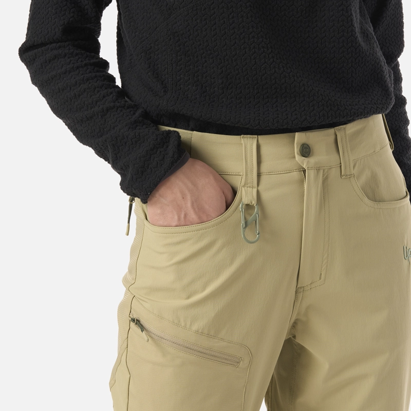 PANTALON MUJER LENNOX Q-DRY SLIM FIT PANTS VERDE OLIVA LIPPI - 4