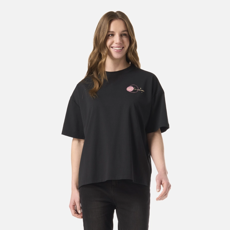 LIPPI POLERA MUJER SUN SORONA T-SHIRT NEGRO LIPPI
