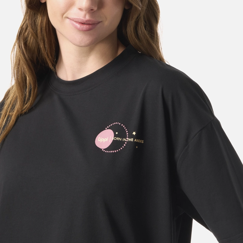 POLERA MUJER SUN SORONA T-SHIRT NEGRO LIPPI - 4