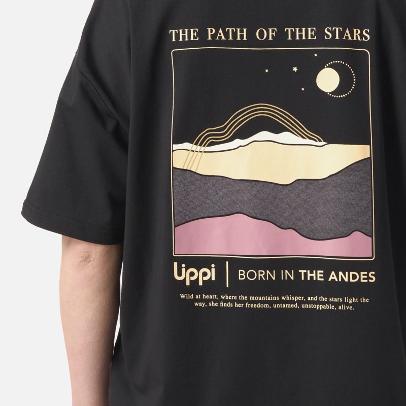 POLERA MUJER SUN SORONA T-SHIRT NEGRO LIPPI - 5