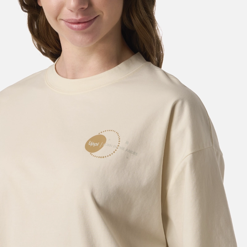 POLERA MUJER SUN SORONA T-SHIRT CRUDO LIPPI - 4