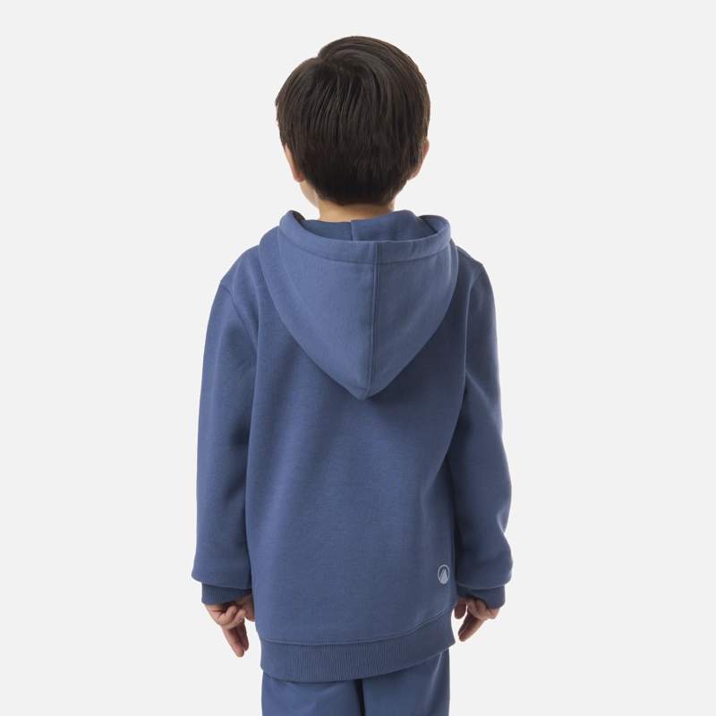POLERON NIÑO INSIGNE HOODY SWEATSHIRT AZUL OSCURO LIPPI V26 - 3