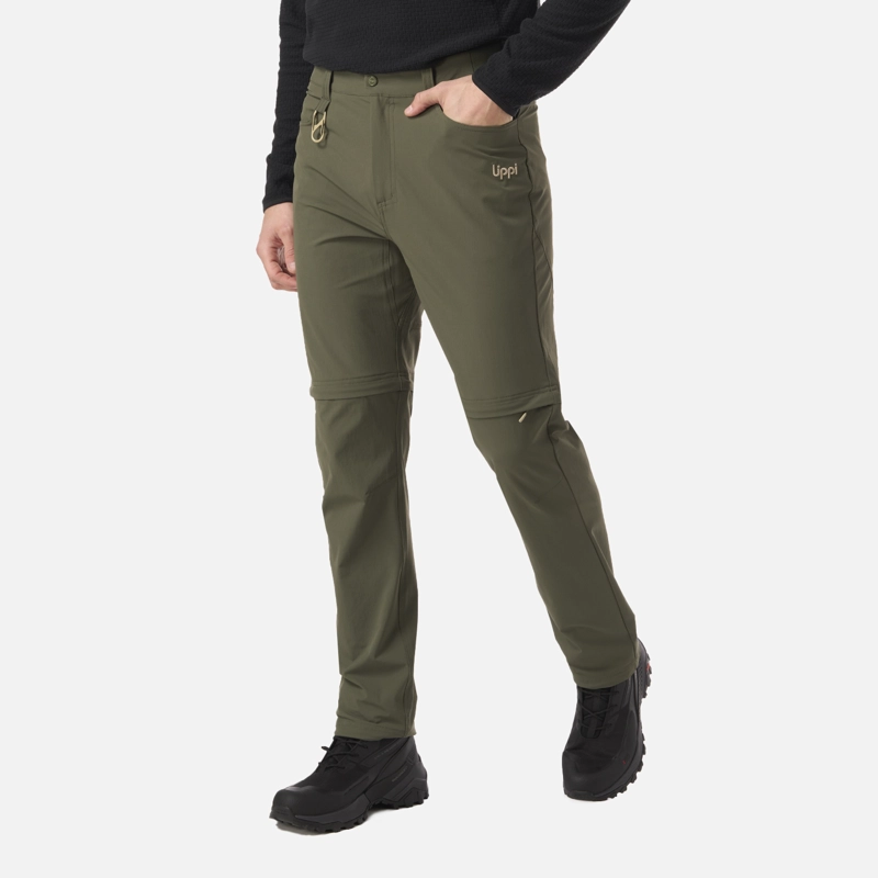 PANTALON HOMBRE LENNOX Q-DRY MIX-2 PANTS VERDE MUSGO LIPPI - 2