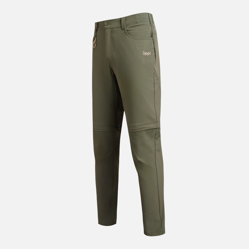 PANTALON HOMBRE LENNOX Q-DRY MIX-2 PANTS VERDE MUSGO LIPPI - 9