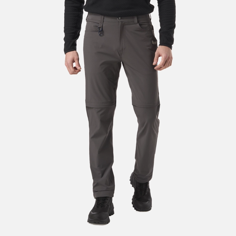 PANTALON HOMBRE LENNOX Q-DRY MIX-2 PANTS GRIS MEDIO LIPPI - 1