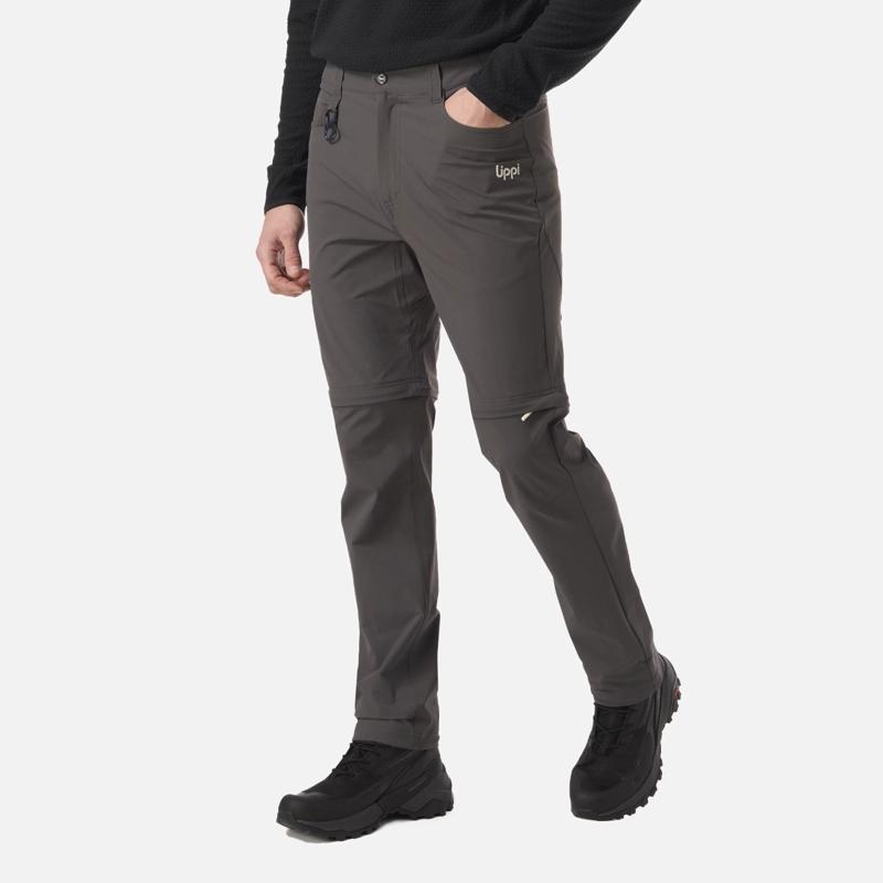 PANTALON HOMBRE LENNOX Q-DRY MIX-2 PANTS GRIS MEDIO LIPPI - 2