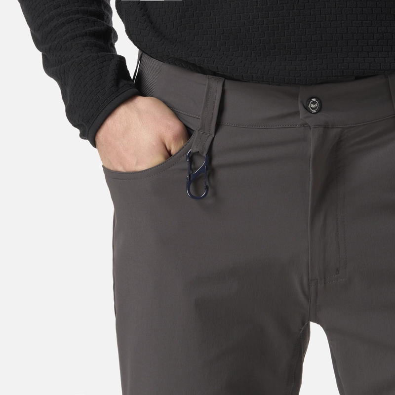 PANTALON HOMBRE LENNOX Q-DRY MIX-2 PANTS GRIS MEDIO LIPPI - 4