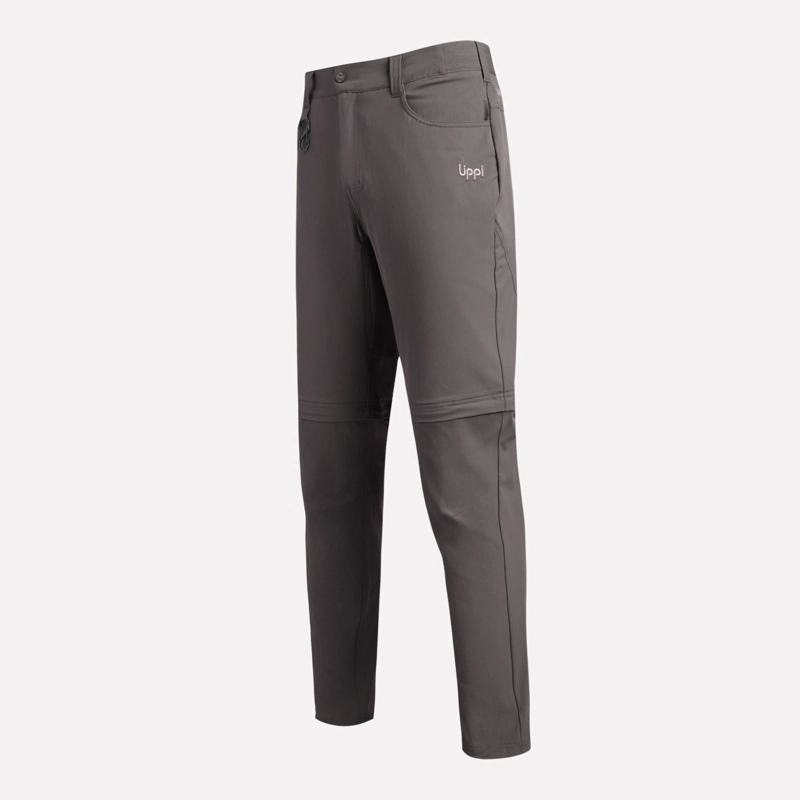 PANTALON HOMBRE LENNOX Q-DRY MIX-2 PANTS GRIS MEDIO LIPPI - 9