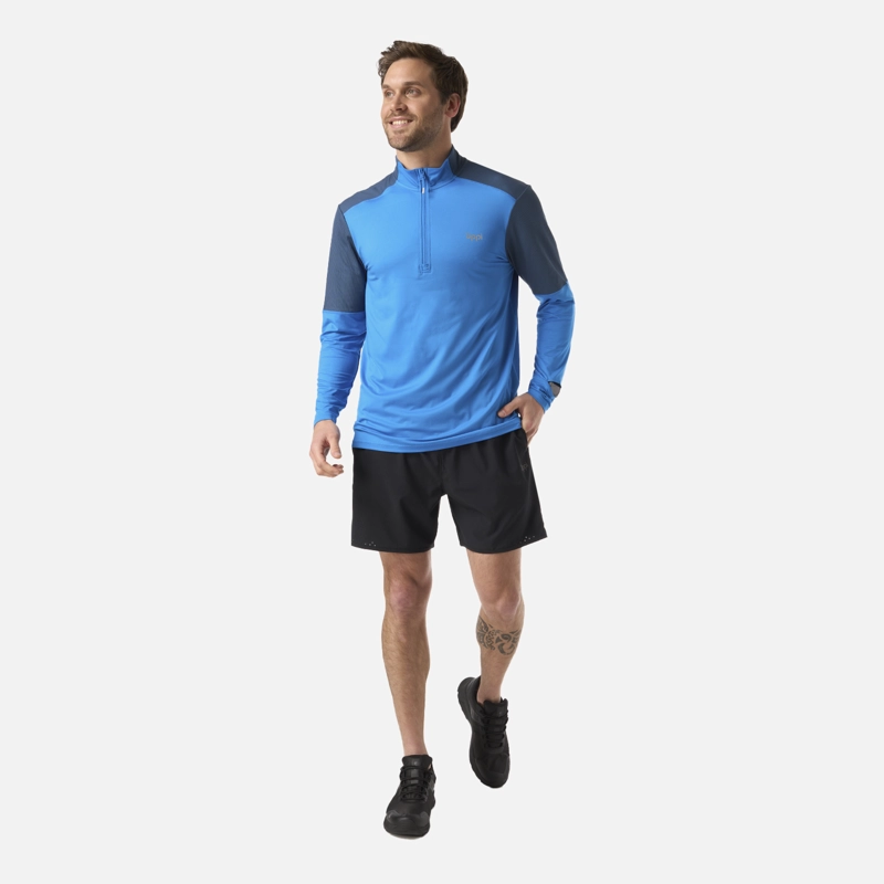 POLERON HOMBRE PUERTO TRUCCO 1/4 ZIP AZULINO LIPPI - 5