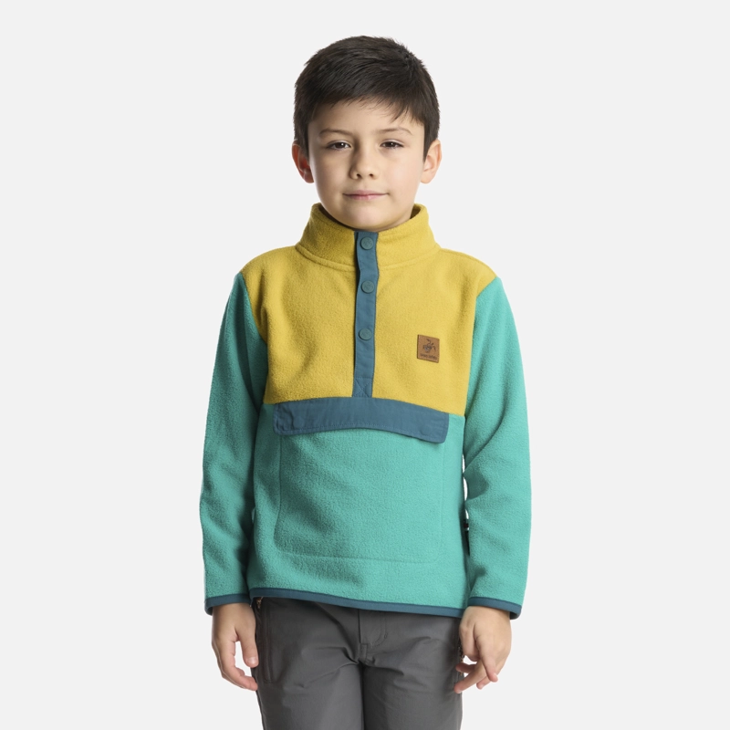 POLAR NIÑO TOKERAU POKI VERDE MANZANA HAKA HONU V26 - 1