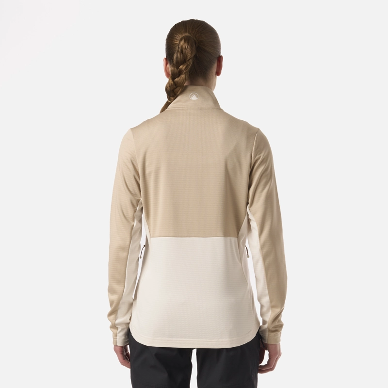 POLERON MUJER NUMAN NANO-F JACKET BEIGE LIPPI - 3