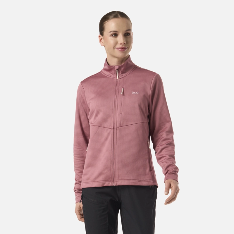 POLERON MUJER NUMAN NANO-F JACKET ROSA OSCURO LIPPI - 1