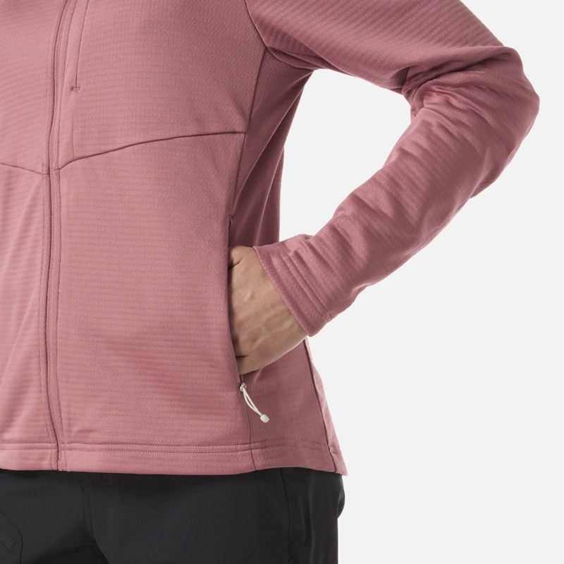 POLERON MUJER NUMAN NANO-F JACKET ROSA OSCURO LIPPI - 5