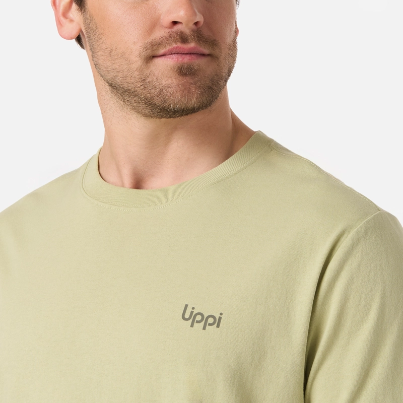 POLERA HOMBRE ULMO T-SHIRT VERDE MANZANA LIPPI - 4