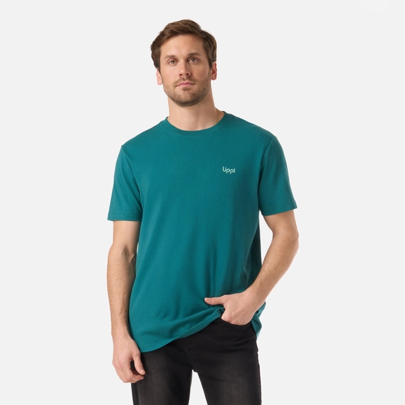 POLERA HOMBRE ULMO T-SHIRT PETROLEO LIPPI - 1
