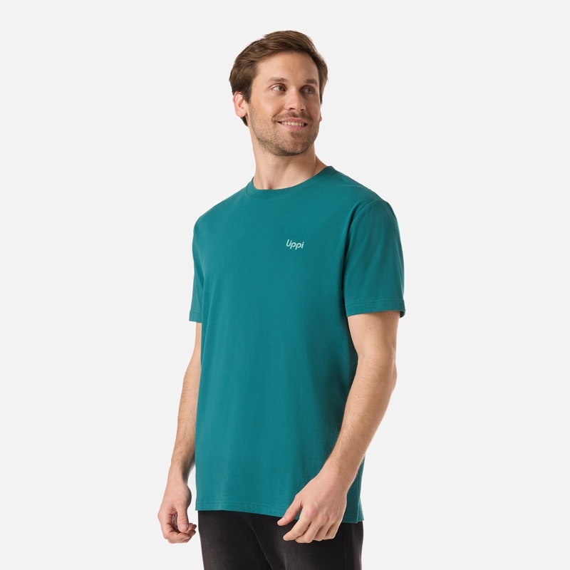 POLERA HOMBRE ULMO T-SHIRT PETROLEO LIPPI - 2