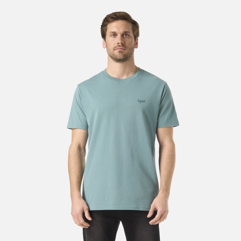 POLERA HOMBRE LOGO LIPPI BACK PRINT T-SHIRT TURQUESA LIPPI - 1