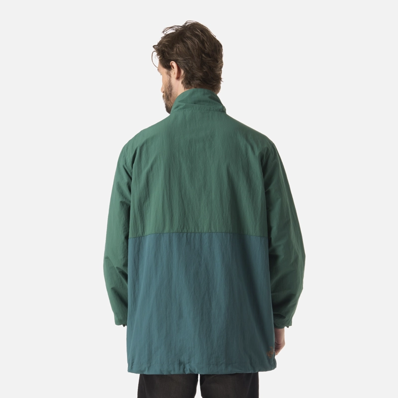 CHAQUETA HOMBRE HIJO DEL VIENTO 14 ZIP VERDE HAKA HONU - 3