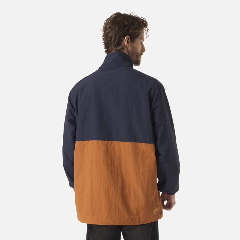 CHAQUETA HOMBRE HIJO DEL VIENTO 14 ZIP AZUL NOCHE HAKA HONU - 2