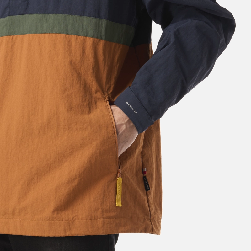 CHAQUETA HOMBRE HIJO DEL VIENTO 14 ZIP AZUL NOCHE HAKA HONU - 4