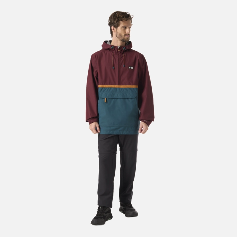 CHAQUETA HOMBRE HIJO DEL VIENTO 14 ZIP AZUL NOCHE HAKA HONU - 8