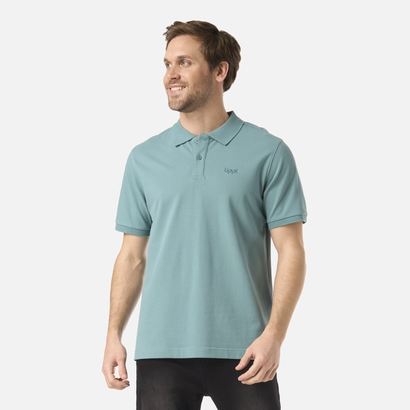 POLERA HOMBRE FIRST CLASS ELASTIC POLO TURQUESA LIPPI - 2