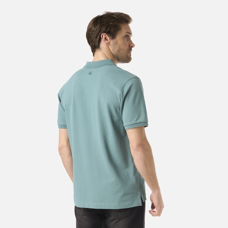 POLERA HOMBRE FIRST CLASS ELASTIC POLO TURQUESA LIPPI - 3