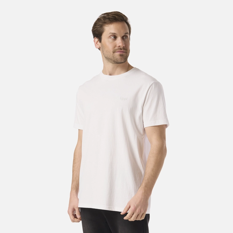 POLERA HOMBRE MOUNTAIN VIBES T-SHIRT BLANCO LIPPI - 3