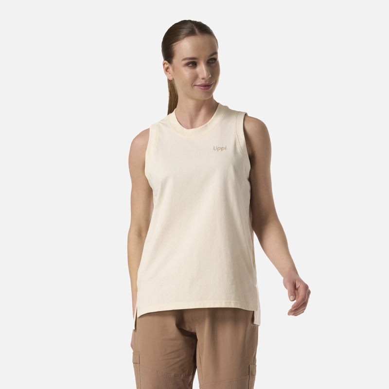 POLERA MUJER BOULDER T-SHIRT CREMA LIPPI - 1