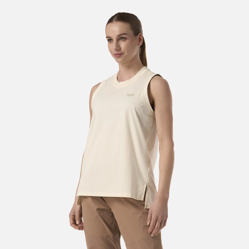 POLERA MUJER BOULDER T-SHIRT CREMA LIPPI - 2
