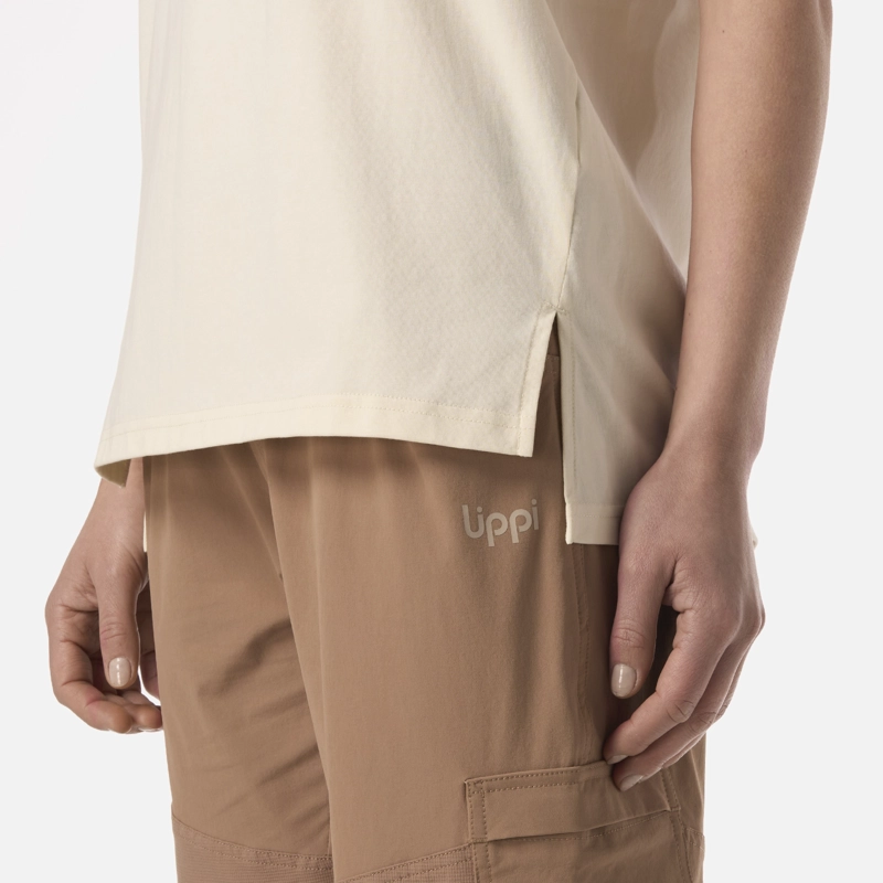 POLERA MUJER BOULDER T-SHIRT CREMA LIPPI - 5