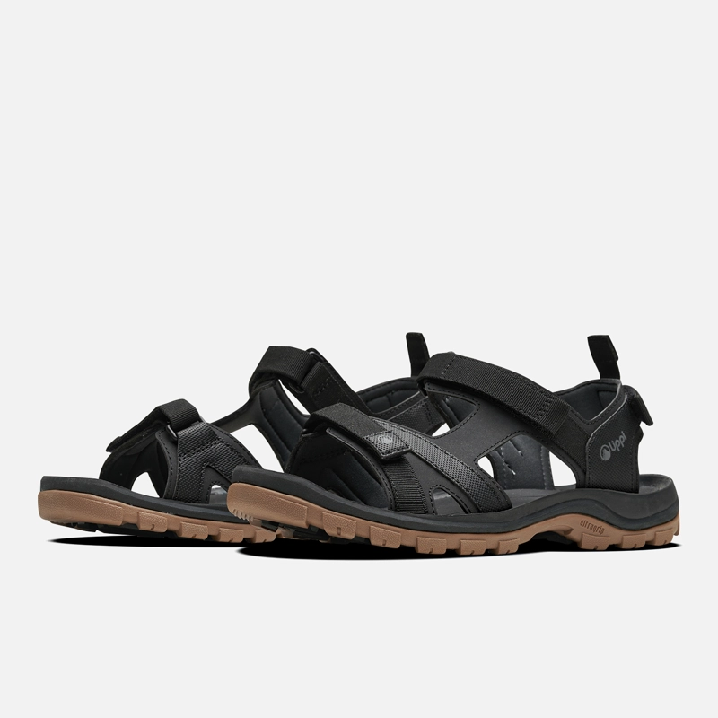 SANDALIA HOMBRE GO OUT NEGRO / GOMA LIPPI - 4