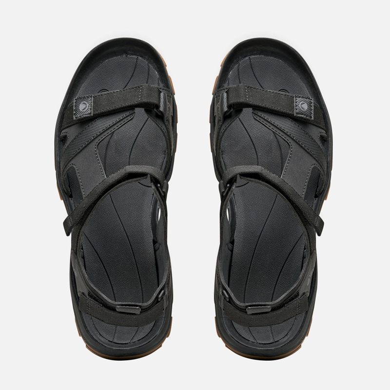 SANDALIA HOMBRE GO OUT NEGRO / GOMA LIPPI - 5