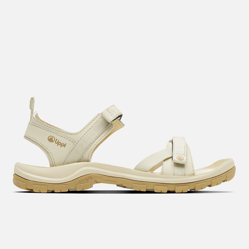 SANDALIA MUJER GO OUT AMARILLO / CREMA LIPPI - 1