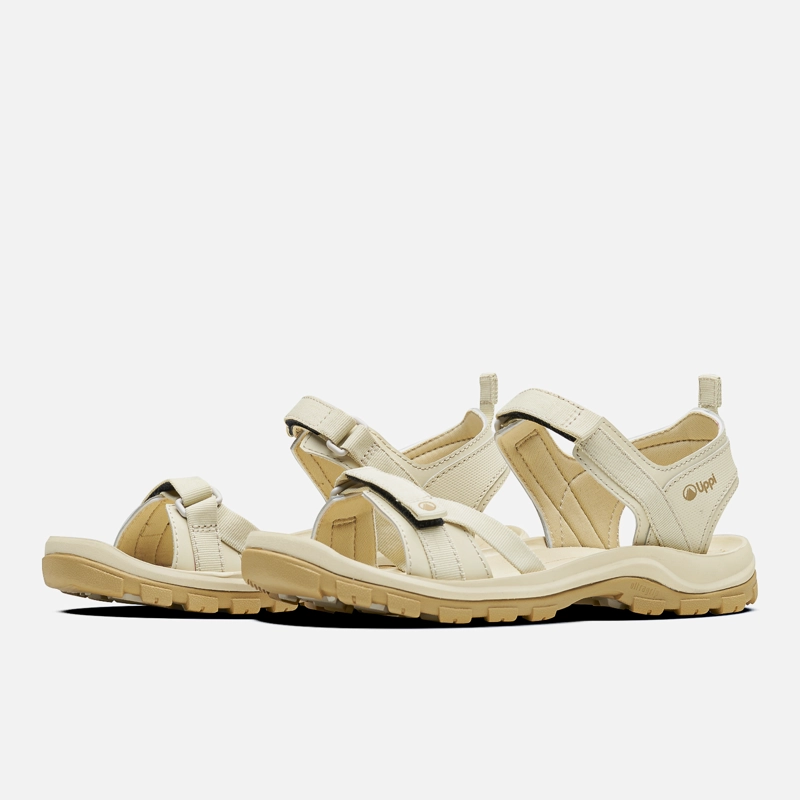 SANDALIA MUJER GO OUT AMARILLO / CREMA LIPPI - 4
