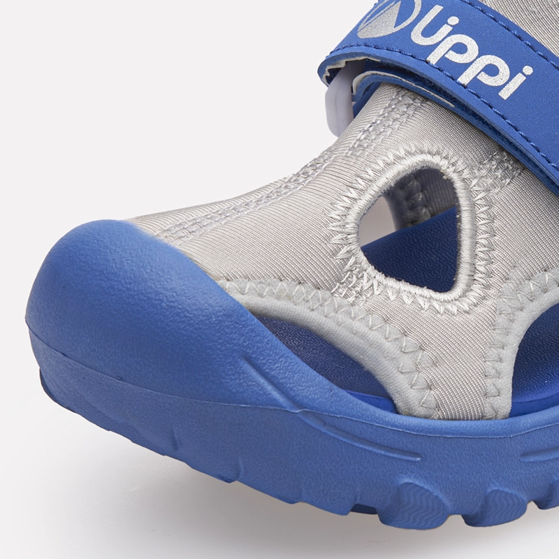 SANDALIA NIÑO GO OUT AGAIN KIDS GRIS / AZUL LIPPI V26 - 7