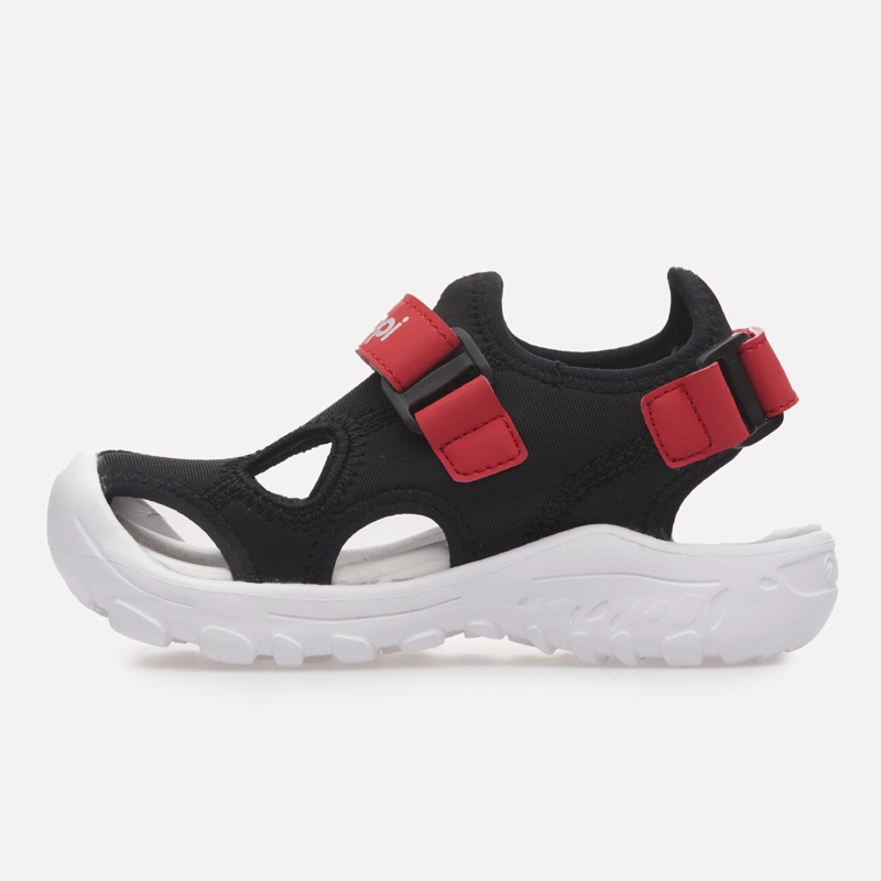 SANDALIA NIÑO GO OUT AGAIN KIDS NEGRO / ROJO LIPPI V26 - 3