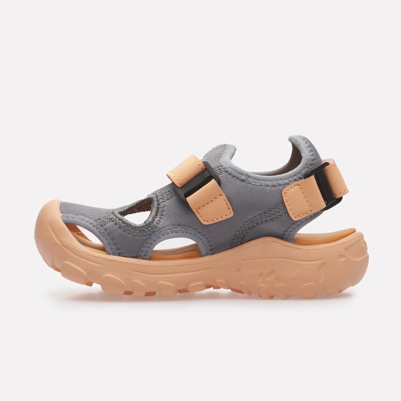 SANDALIA NIÑA GO OUT AGAIN KIDS GRIS / CORAL LIPPI V26 - 3