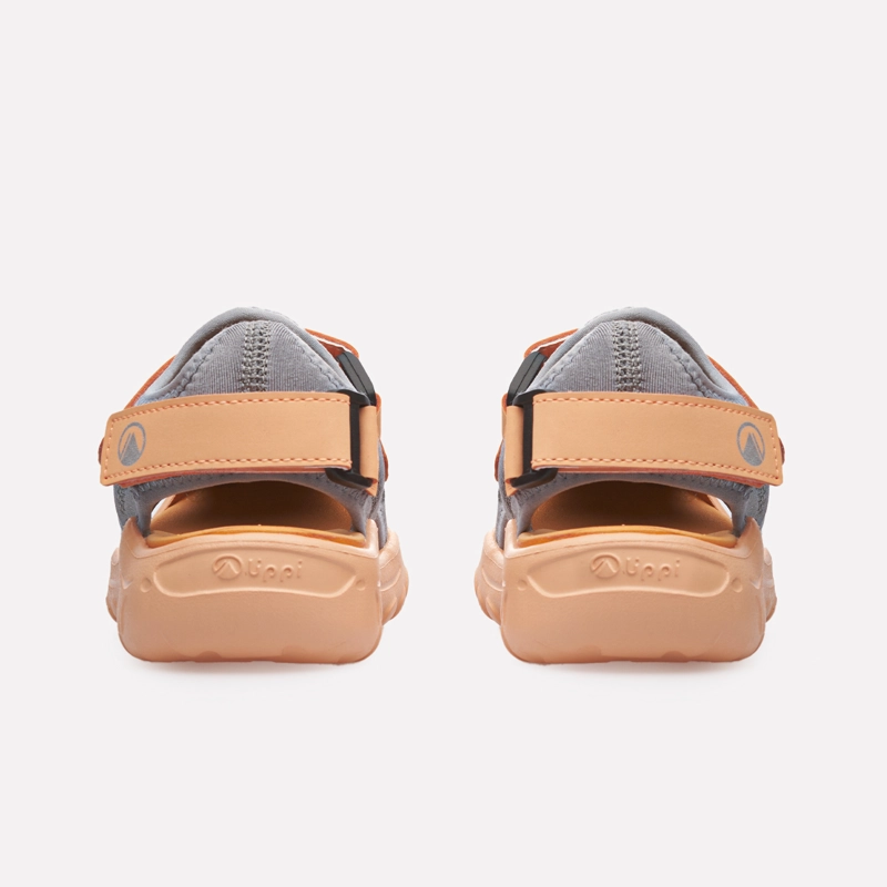 SANDALIA NIÑA GO OUT AGAIN KIDS GRIS / CORAL LIPPI V26 - 4