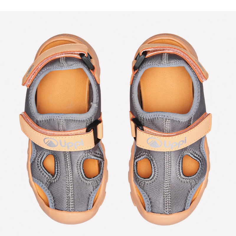 SANDALIA NIÑA GO OUT AGAIN KIDS GRIS / CORAL LIPPI V26 - 5