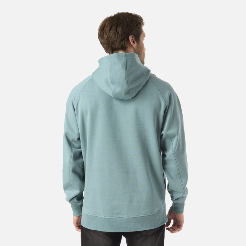 POLERON HOMBRE INSIGNE HOODY SWEATSHIRT FRONT PRINT TURQUESA LIPPI - 3